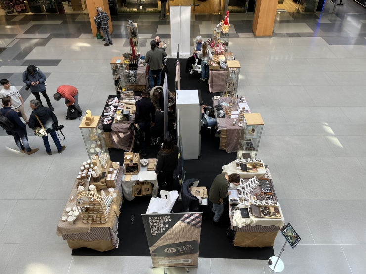 La 14a Mostra de Productes Agrícoles i Artesans d'Andorra.